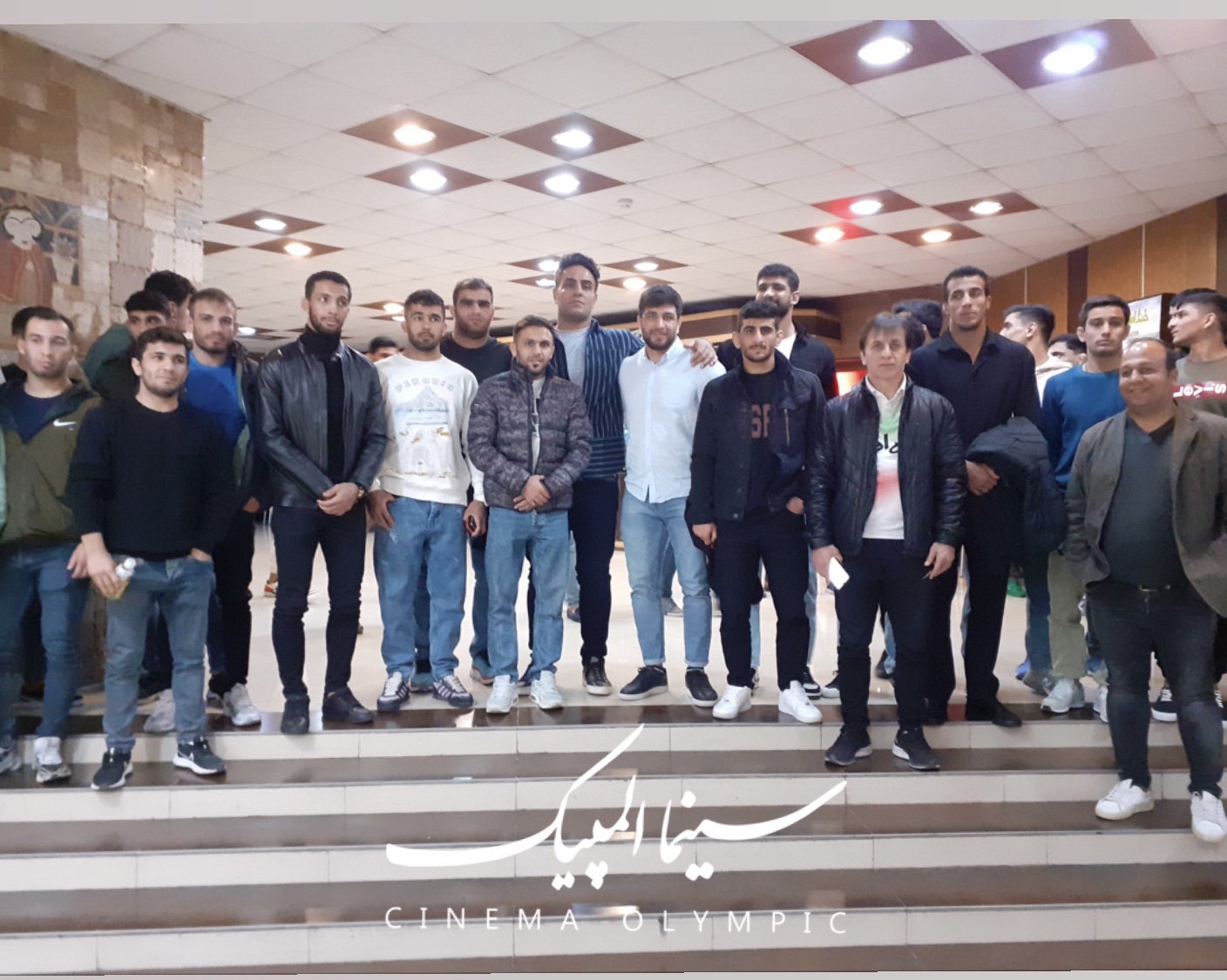 قهرمانان المپیک در سینما «المپیک»!+عکس