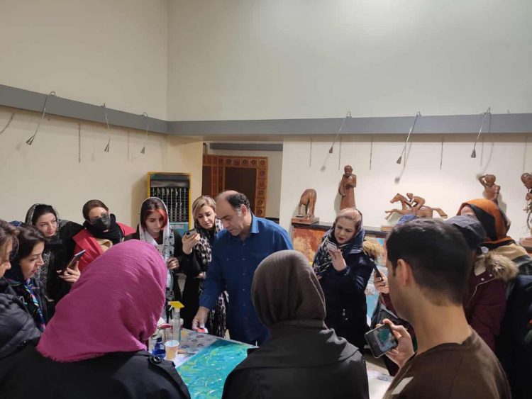 ورکشاپ نگار گری استاد بهدانی در ارسباران