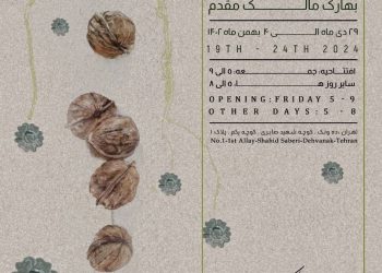 با ۱۵ تابلوی نقاشی؛ «نِمو» بهارک مالک مقدم به نگارخانه بهارک رسید