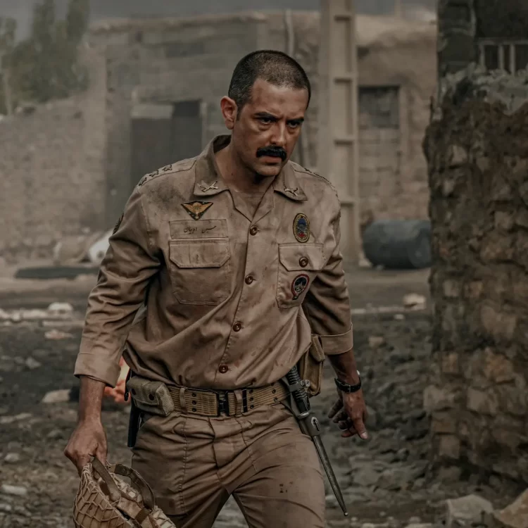 امیرحسین آرمان در نمایی از آسمان غرب