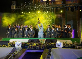 اختتامیه بزرگترین جشن سرودی‌های ایران در سعدیه شیراز