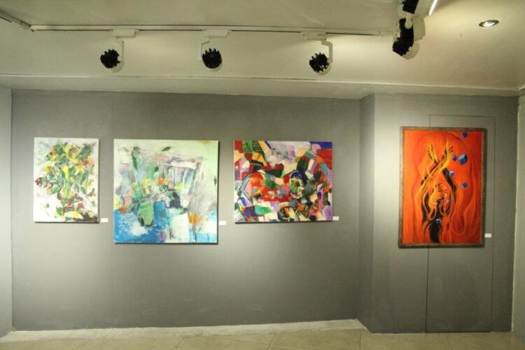 «هنر به علاوه هنر» در گالری ژینوس افتتاح شد