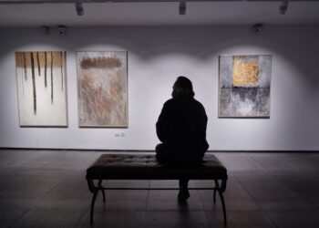 نه تنها مجسمه ساز، بلکه یک نقاش مهم!