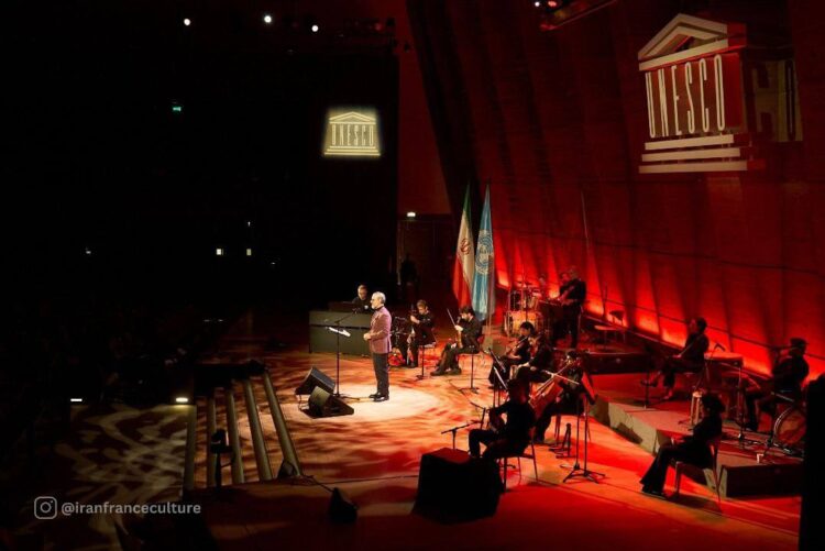 کنسرت علیرضا قربانی در یونسکو؛ همبستگی فرهنگی ایرانیان و استقبال بین‌المللی از هنر ایرانی