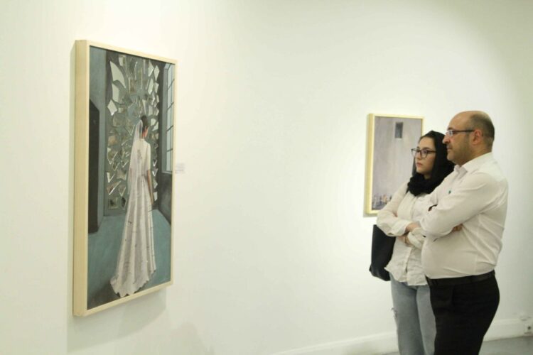 افتتاح نمایشگاه نقاشی «مورفئوس» در خانه هنرمندان ایران/بازنمایی خواب‌ها در بوم‌های مینا گودرزی