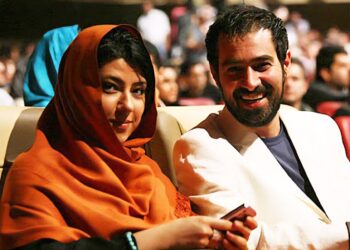 سعید جلیلی با همسر سابق شهاب حسینی در جشنواره فیلم فجر۴۴!+عکس